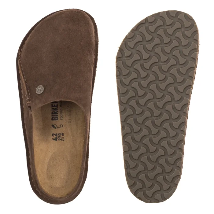 Klapki Birkenstock Zermatt Premium Suede Carafe 1032592 – zdjęcie 5