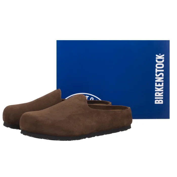 Kapcie Birkenstock Amsterdam Wrapped Carafe Suede 1032515 – zdjęcie 6