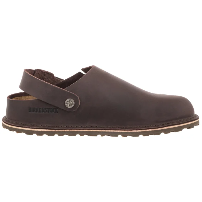 Kapcie Birkenstock Lutry Premium Wider Strap Habana Leather Oiled 1032551 – zdjęcie 3