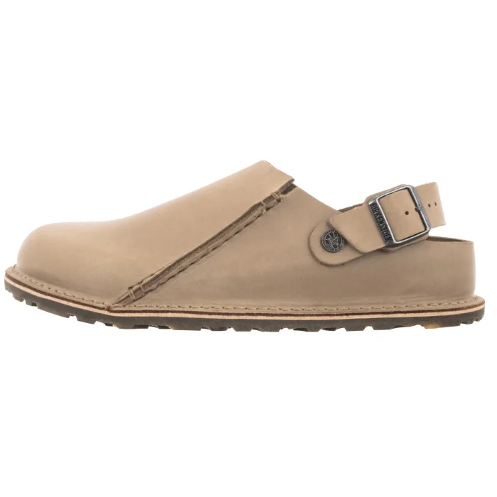 Kapcie Birkenstock Lutry Premium Wider Strap Tabacco Brown Natural Leather Oiled 1032562 – zdjęcie 2