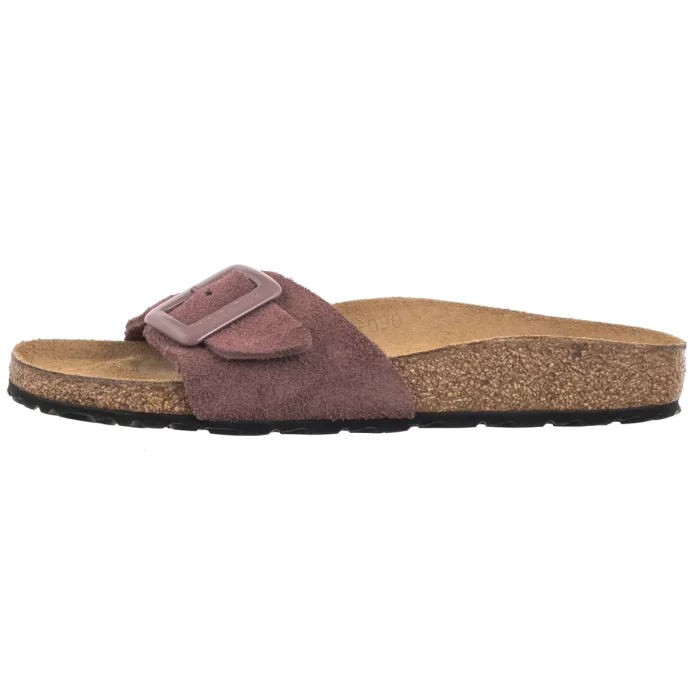 Klapki Birkenstock Madrid Cushion Buckle Suede Pepper Suede 1033013 – zdjęcie 2