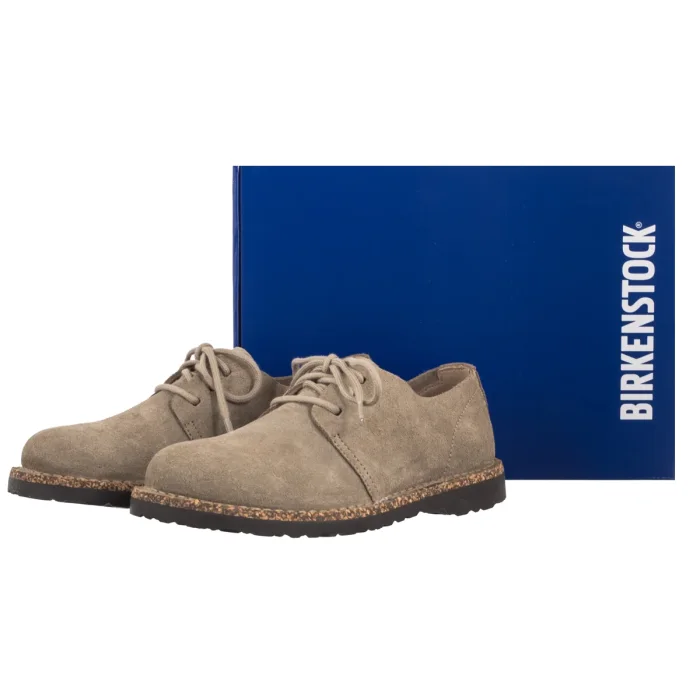 Półbuty Birkenstock Uppsala Low Taupe Suede Leather 1029731 – zdjęcie 6