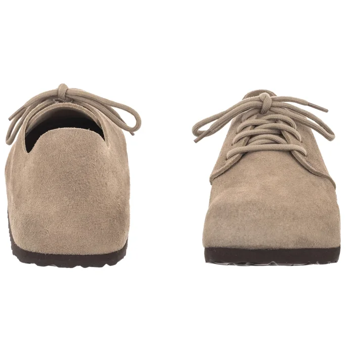Półbuty Birkenstock Maine Taupe Suede Leather 1031746 – zdjęcie 4