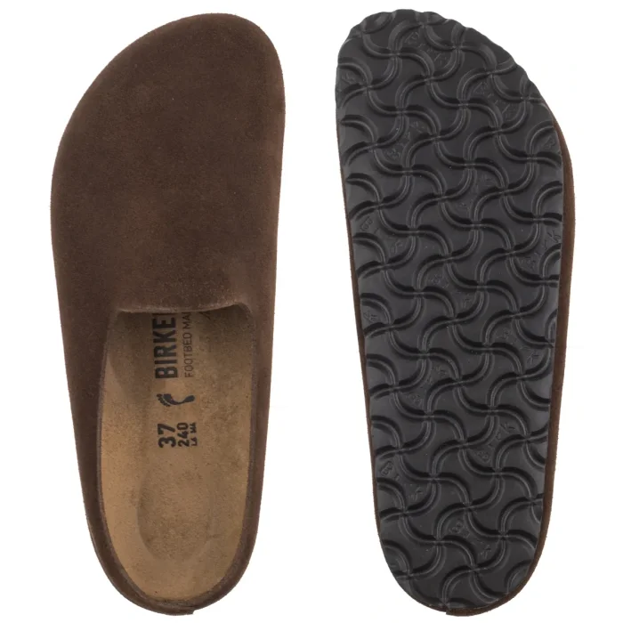 Kapcie Birkenstock Amsterdam Wrapped Carafe Suede Leather 1032552 – zdjęcie 5