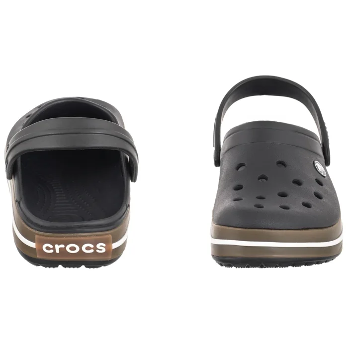 Klapki Crocs Crocband Gum Clog K Black 212775-001 – zdjęcie 4