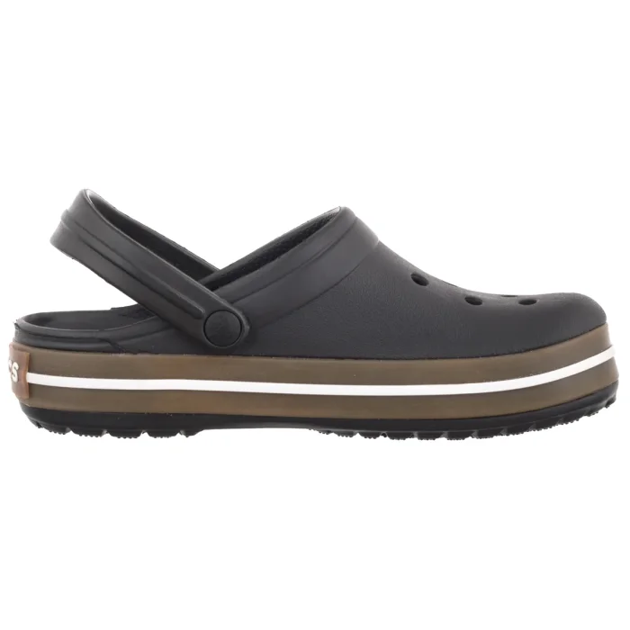 Klapki Crocs Crocband Gum Clog K Black 212775-001 – zdjęcie 3