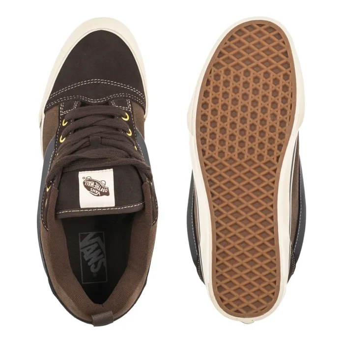 Buty Vans Knu Skool Workwear Brown VN000D22DFO1 – zdjęcie 5