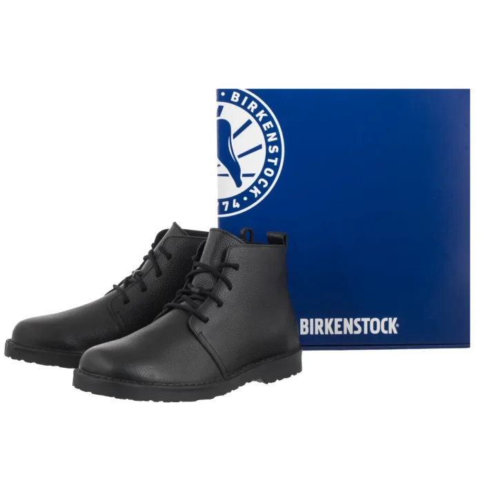 Trzewiki Birkenstock Uppsala Mid Black Natural Leather 1032824 – zdjęcie 6