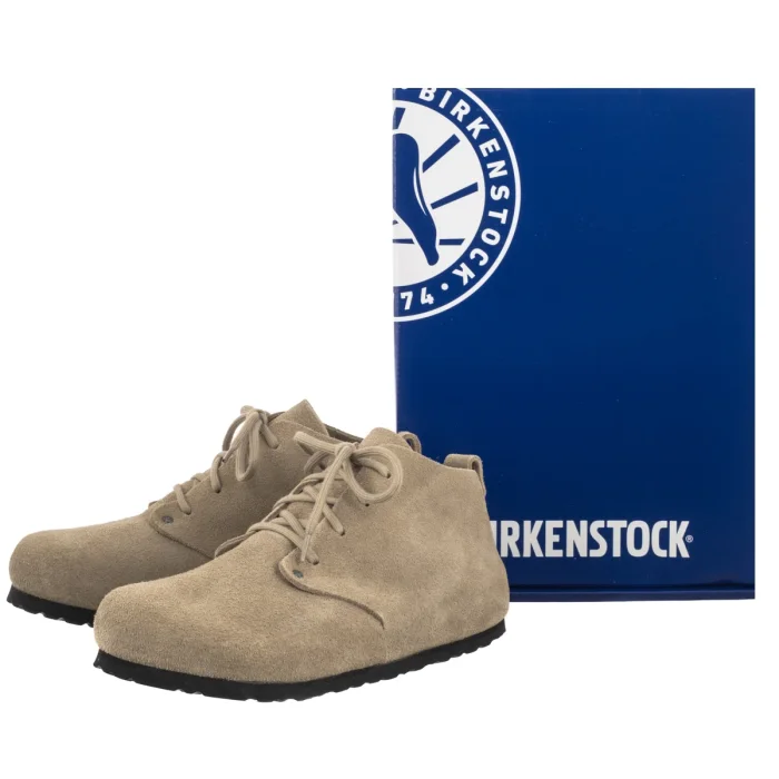 Półbuty Birkenstock Dundee Taupe Suede Leather 1032850 – zdjęcie 6