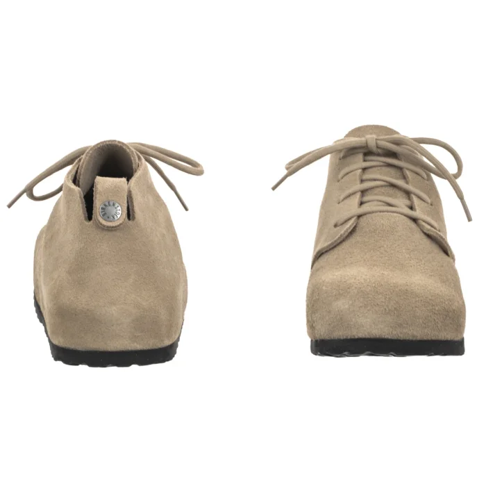 Półbuty Birkenstock Dundee Taupe Suede Leather 1032850 – zdjęcie 4