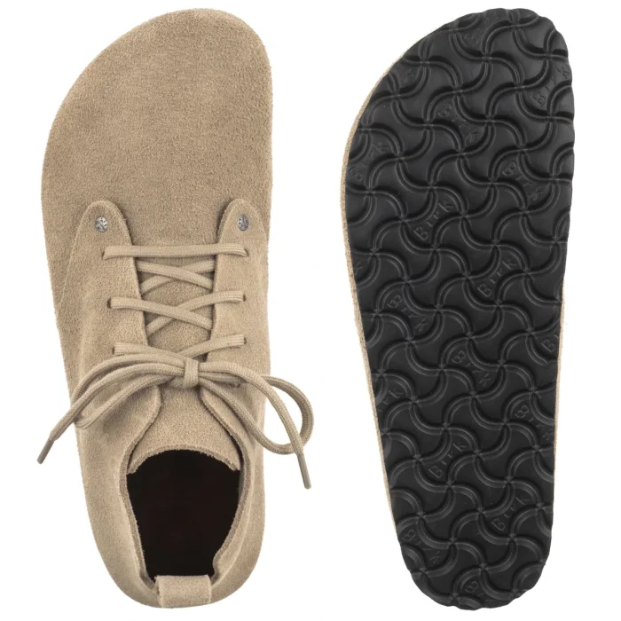 Półbuty Birkenstock Dundee Taupe Suede Leather 1032850 – zdjęcie 5