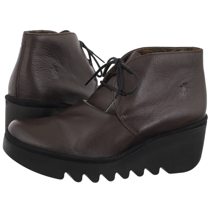 Botki FLY London Brak593fly Dublin Dk.Brown P501593004 – zdjęcie 1