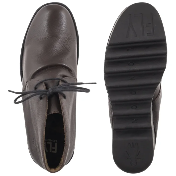 Botki FLY London Brak593fly Dublin Dk.Brown P501593004 – zdjęcie 5
