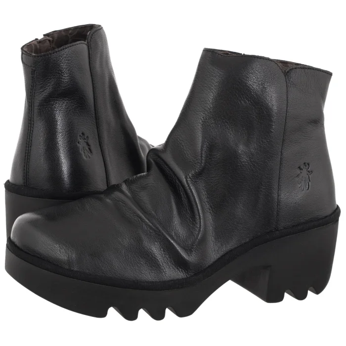 Botki FLY London Tulp592fly Mousse Black P501592008 – zdjęcie 1