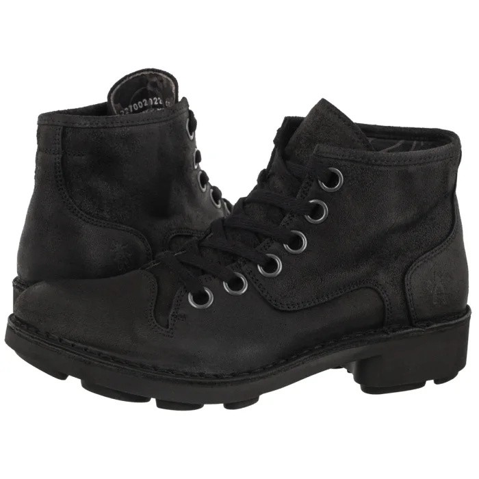 Trzewiki FLY London Noil227fly Antqsuede Black P211227002 – zdjęcie 1