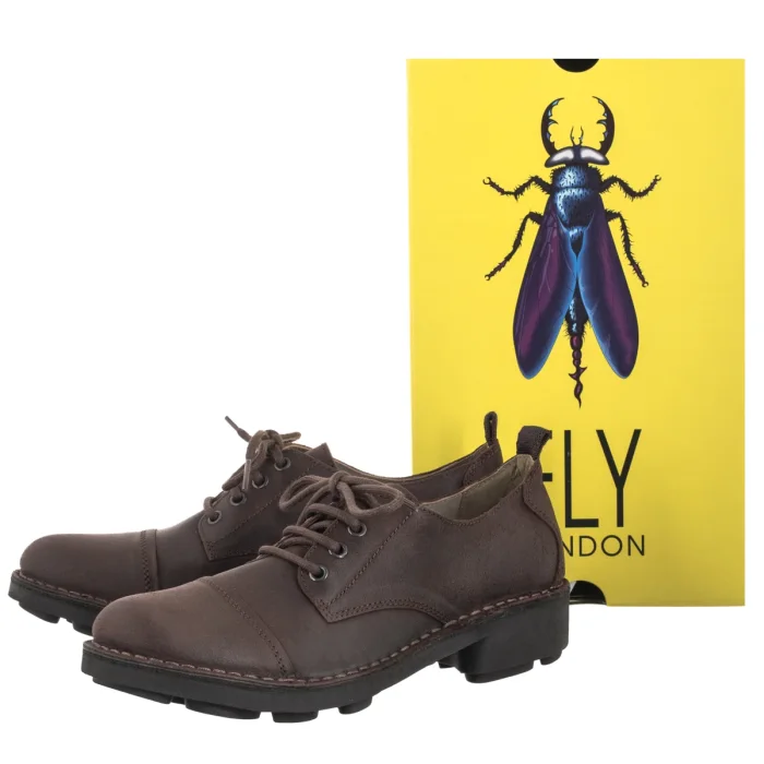 Półbuty FLY London Neru226fly Antqsuede Expresso P211226000 – zdjęcie 6