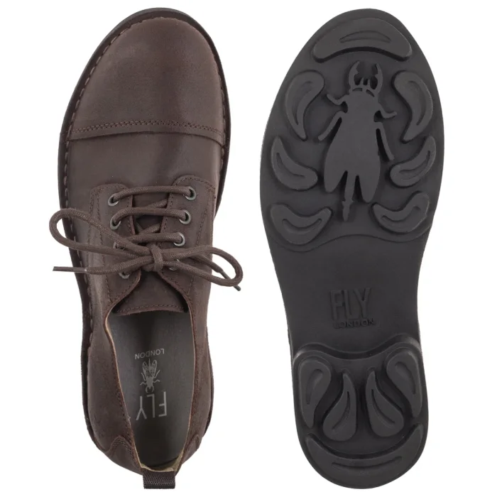 Półbuty FLY London Neru226fly Antqsuede Expresso P211226000 – zdjęcie 5