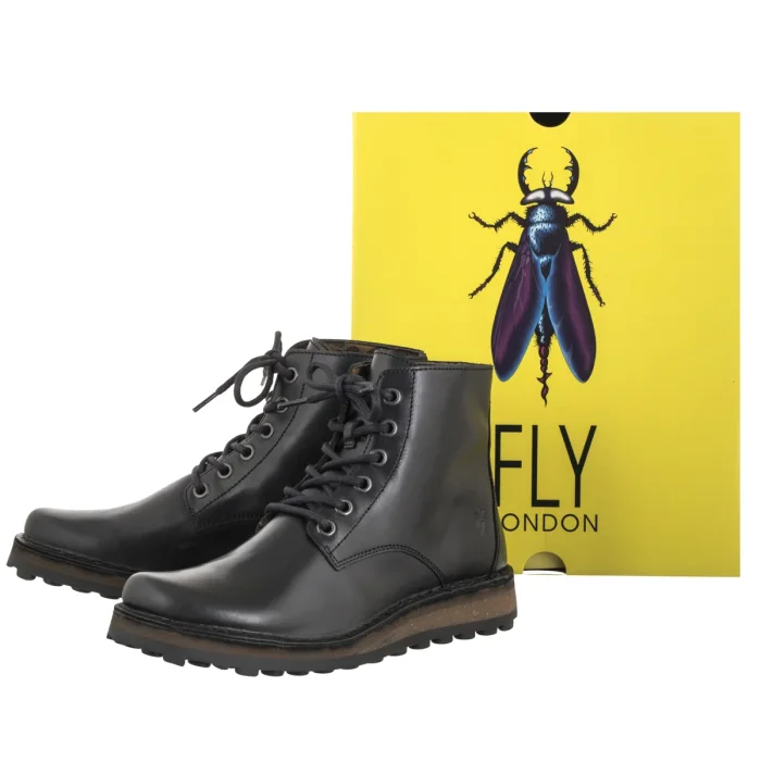 Trzewiki FLY London Tlik166fly Rug Black P211166002 – zdjęcie 6