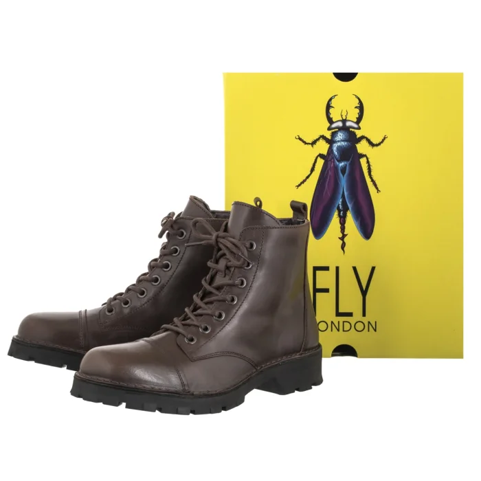 Trzewiki FLY London Klam217fly Rug Dk.Brown P211217001 – zdjęcie 6