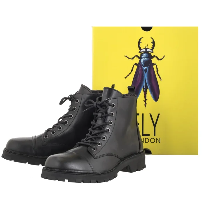 Trzewiki FLY London Klam217fly Rug Black P211217000 – zdjęcie 6