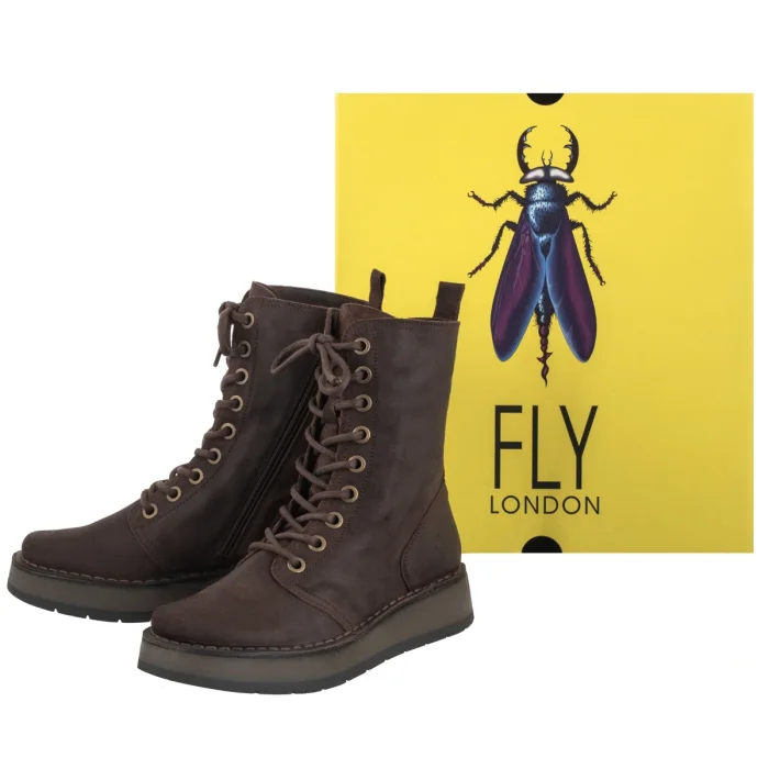Trzewiki FLY London Rami043fly Antqsuede Expresso P211043025 – zdjęcie 6