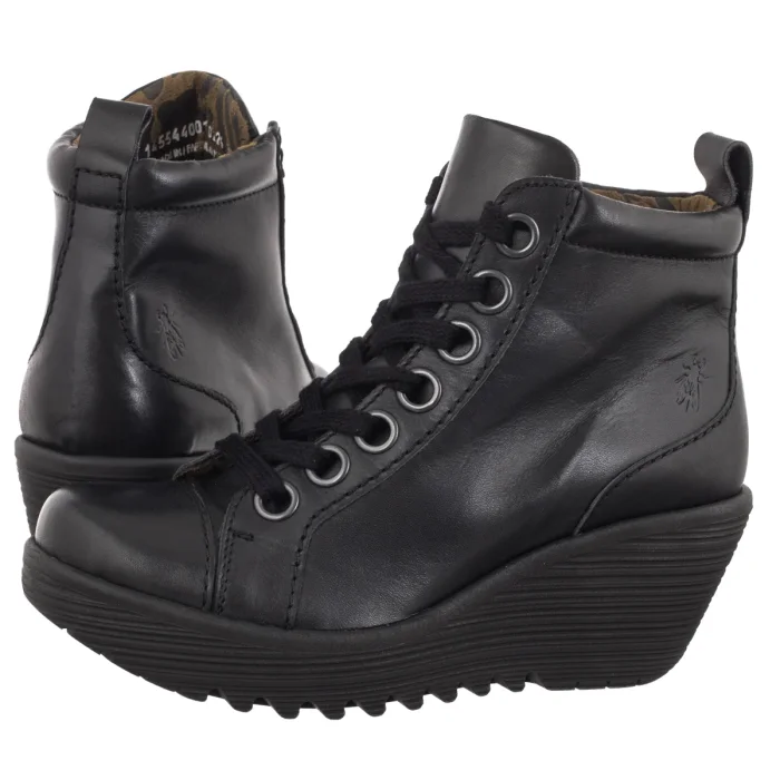 Botki FLY London Lufe544fly Burn Black P145544001 – zdjęcie 1