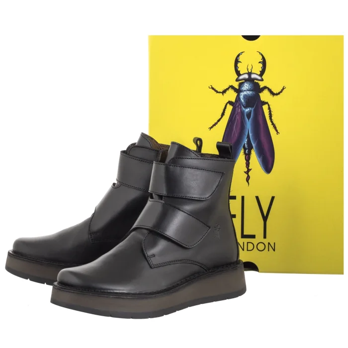 Botki FLY London Rush221fly Rug Black P211221000 – zdjęcie 6