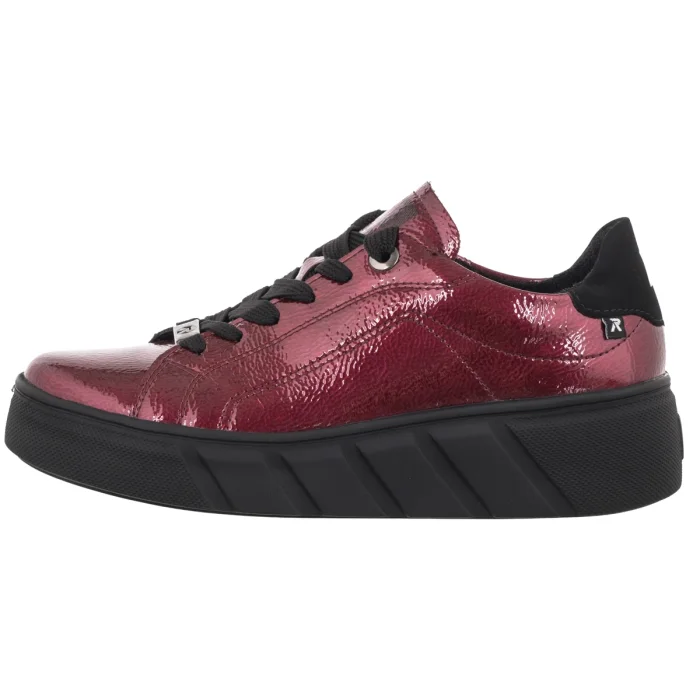 Sneakersy Rieker Czerwone W2601-35 Red – zdjęcie 2