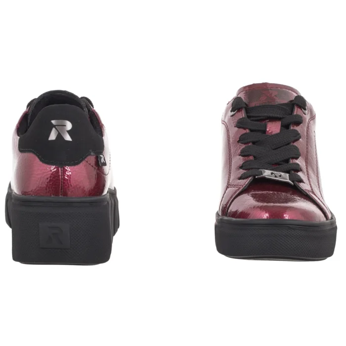 Sneakersy Rieker Czerwone W2601-35 Red – zdjęcie 4