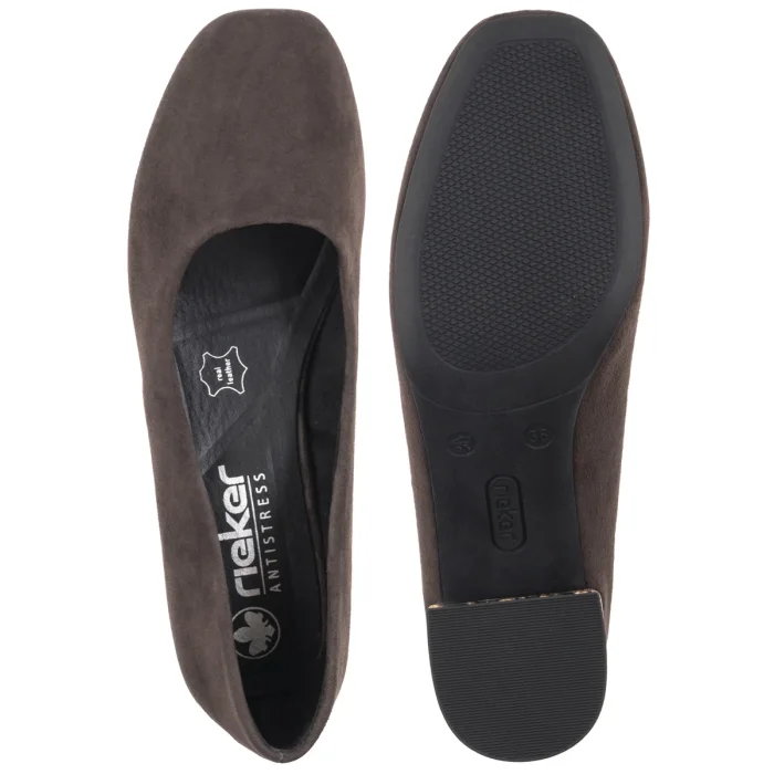 Czółenka Rieker Brązowe 44750-25 Brown – zdjęcie 5