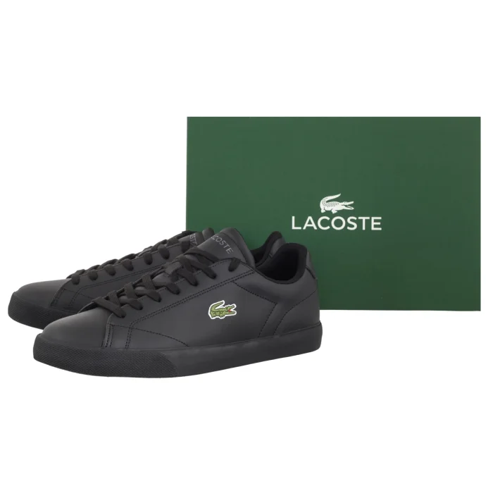Sneakersy Lacoste Lerond Set 226 1 CMA BLK Leather 752CMA000502H – zdjęcie 6