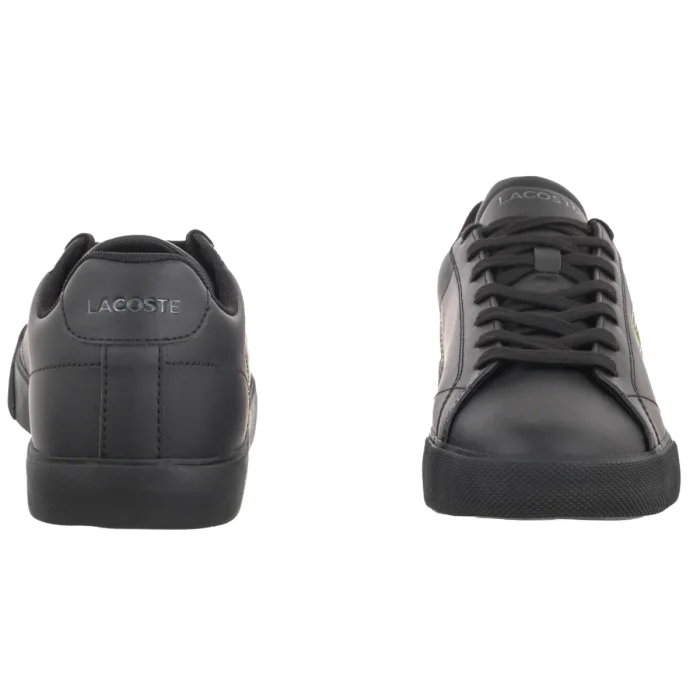 Sneakersy Lacoste Lerond Set 226 1 CMA BLK Leather 752CMA000502H – zdjęcie 4