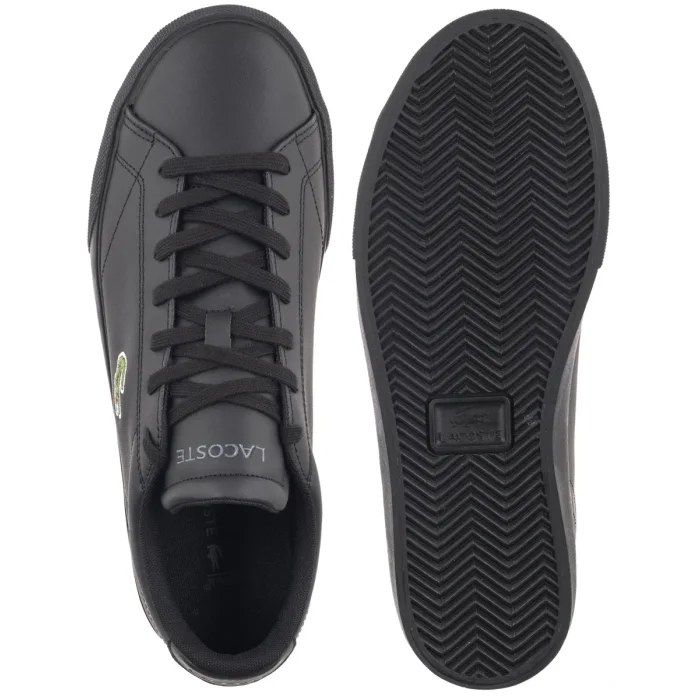 Sneakersy Lacoste Lerond Set 226 1 CMA BLK Leather 752CMA000502H – zdjęcie 5