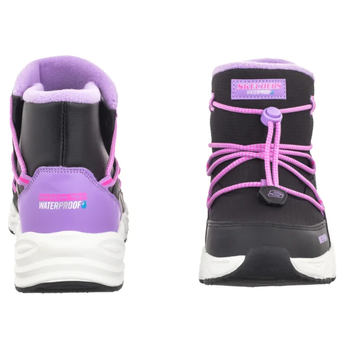 Śniegowce Skechers Turbo Tread-Winter Storm Black/Multi 303492L/BKMT – zdjęcie 4
