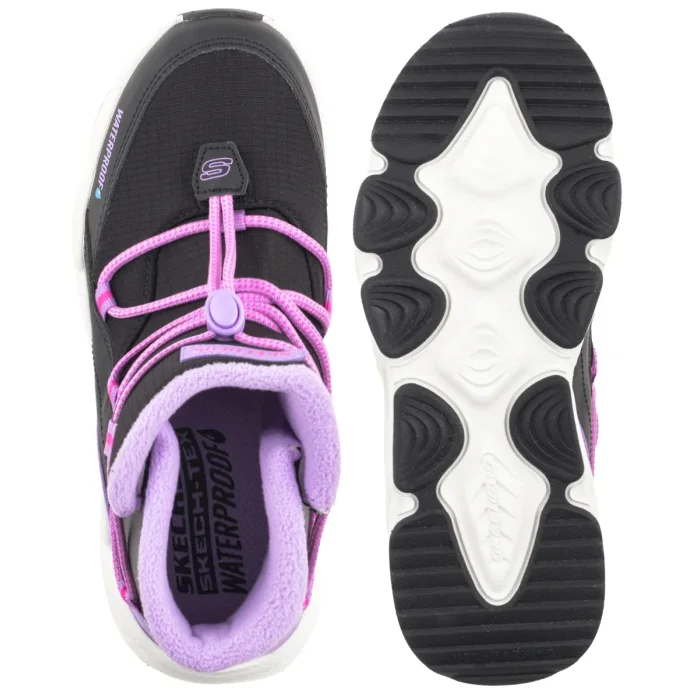 Śniegowce Skechers Turbo Tread-Winter Storm Black/Multi 303492L/BKMT – zdjęcie 5