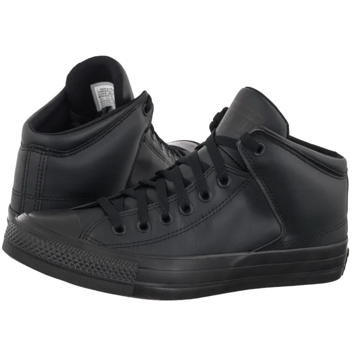 Buty Converse CTAS High Street Mid Black A22390C – zdjęcie 1