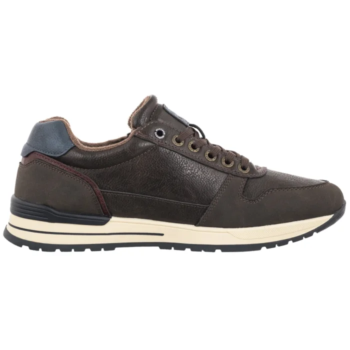 Sneakersy Mustang Brązowe 26M0281006 – zdjęcie 3