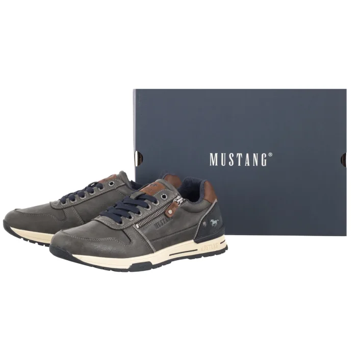 Sneakersy Mustang Szare 26M0281006 – zdjęcie 6