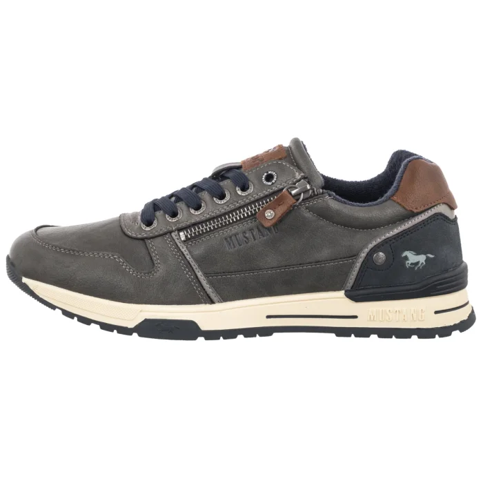 Sneakersy Mustang Szare 26M0281006 – zdjęcie 2