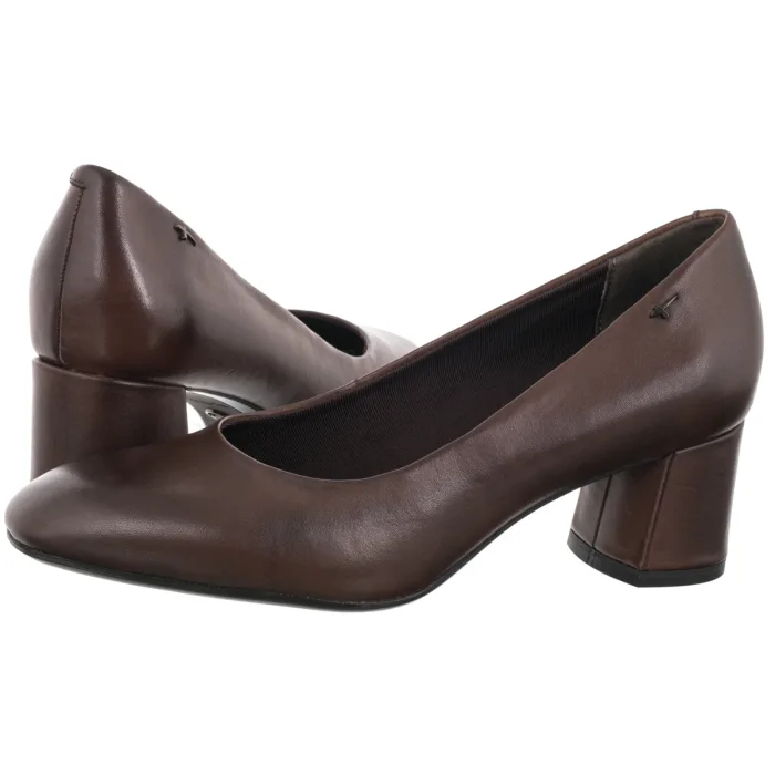 Czółenka Tamaris Brązowe 1-22437-47 350 Mahogany Leather – zdjęcie 1