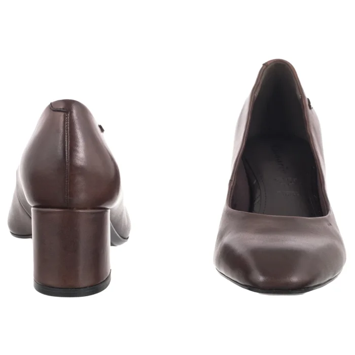 Czółenka Tamaris Brązowe 1-22437-47 350 Mahogany Leather – zdjęcie 4