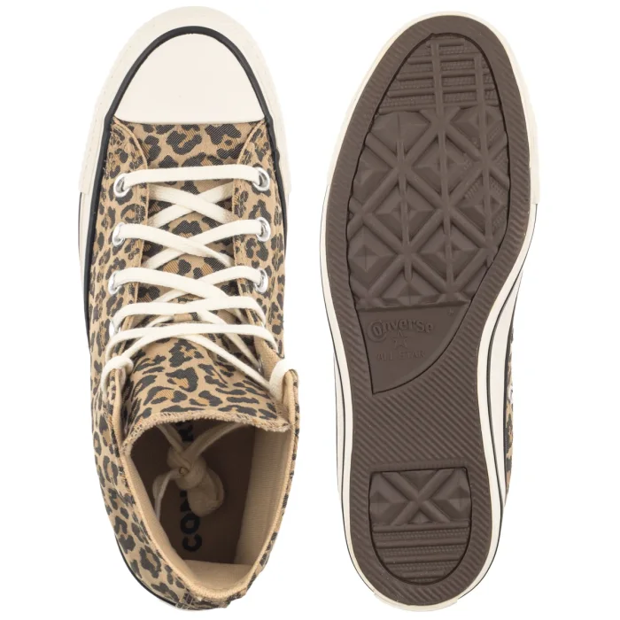 Trampki Converse CTAS HI Egret/Black/Honey Stick A19181C – zdjęcie 5
