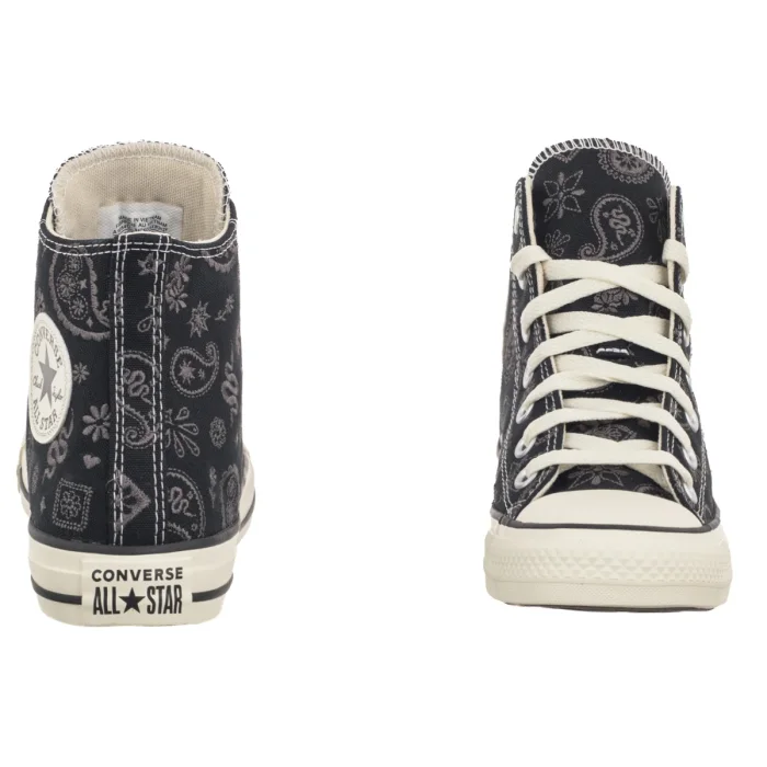 Trampki Converse CTAS HI Black/Dark Matter A19184C – zdjęcie 4