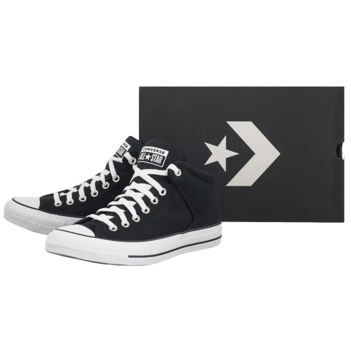 Trampki Converse CTAS High Street Mid Black/White A22387C – zdjęcie 6
