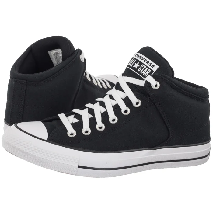 Trampki Converse CTAS High Street Mid Black/White A22387C – zdjęcie 1