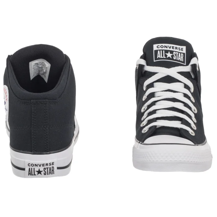 Trampki Converse CTAS High Street Mid Black/White A22387C – zdjęcie 4