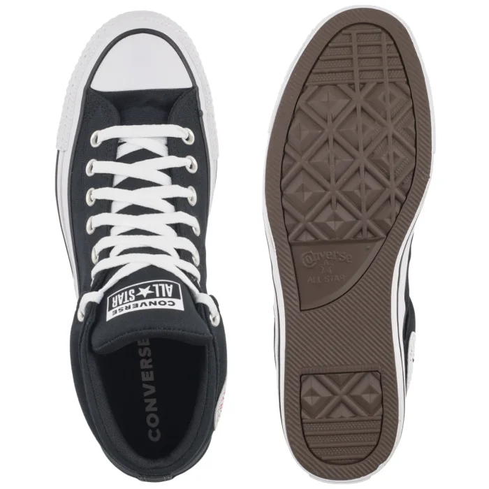 Trampki Converse CTAS High Street Mid Black/White A22387C – zdjęcie 5