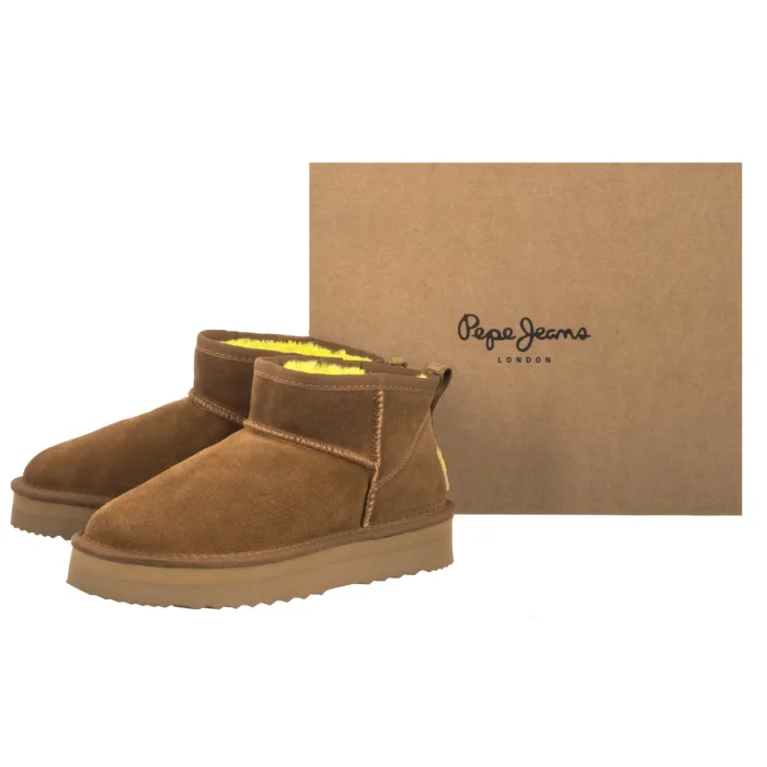 Śniegowce Pepe Jeans Dissy Young Tobacco Brown PLS50536 8591 – zdjęcie 6