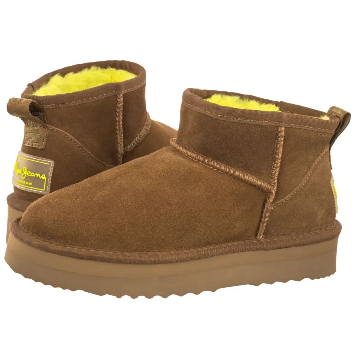 Śniegowce Pepe Jeans Dissy Young Tobacco Brown PLS50536 8591 – zdjęcie 1
