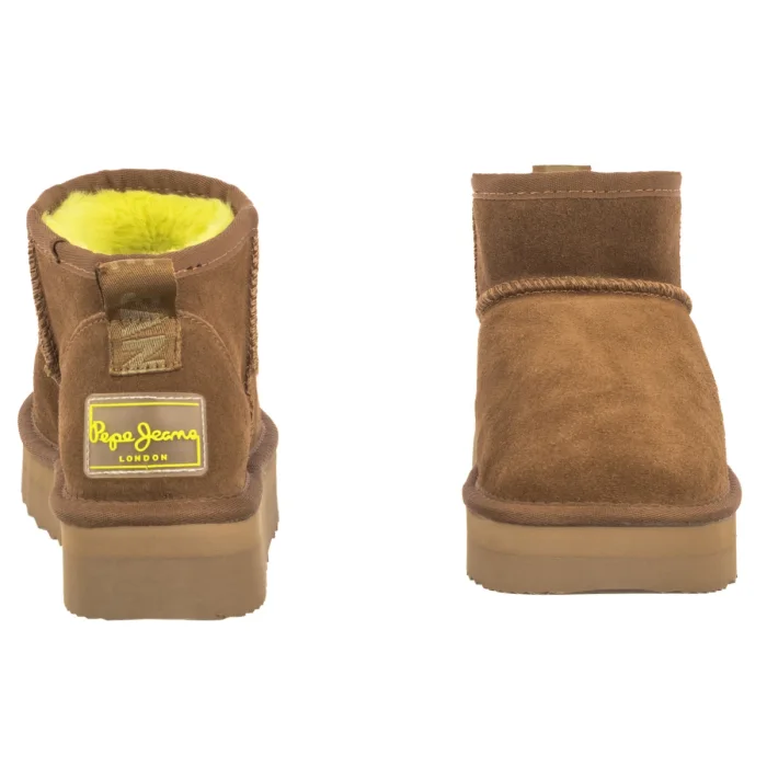 Śniegowce Pepe Jeans Dissy Young Tobacco Brown PLS50536 8591 – zdjęcie 4